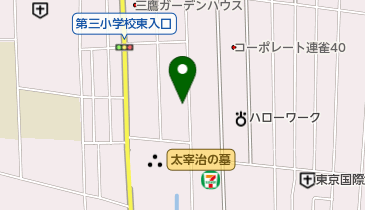 下連雀きたうら児童公園の地図画像