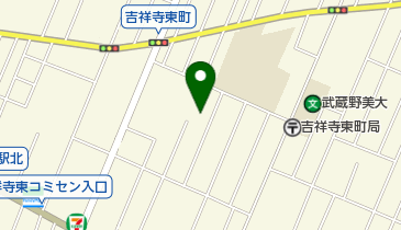 本田北公園の地図画像