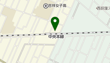 本田東公園の地図画像