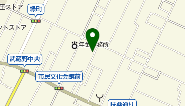 うさぎ山公園の地図画像