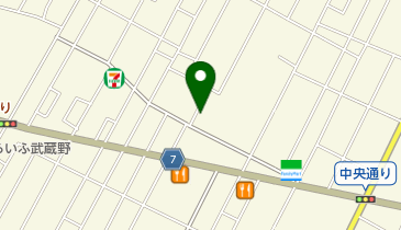 西久保2丁目防災広場の地図画像