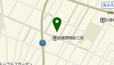 関前公園の地図画像