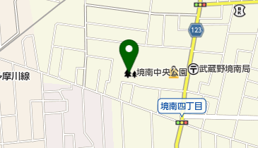 境南中央公園の地図画像