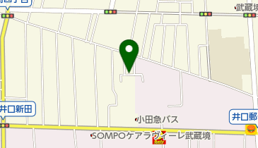 富士見通り公園の地図画像