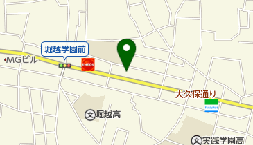 東京都水道局 中野営業所の地図画像