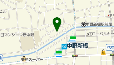 中野区本町地域包括支援センターの地図画像
