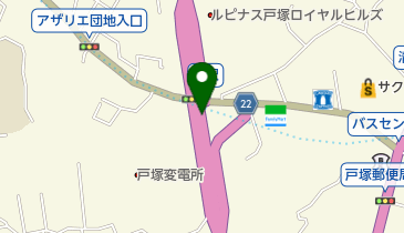 矢沢高架橋の地図画像