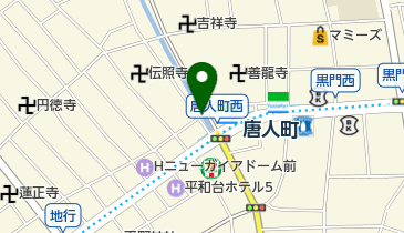 米田橋の地図画像