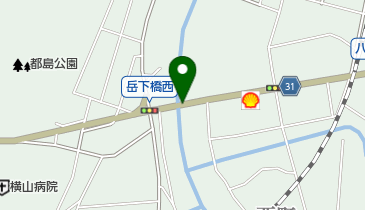 岳下橋の地図画像