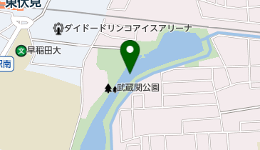 武蔵関公園の地図画像