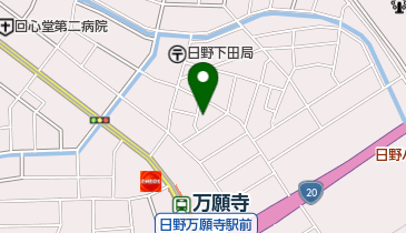 下田つつじ公園の地図画像