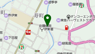 通学橋の地図画像