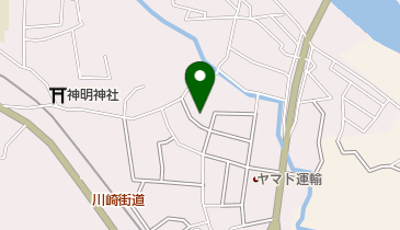 落川公園の地図画像