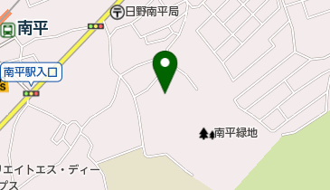 南平丘陵公園の地図画像