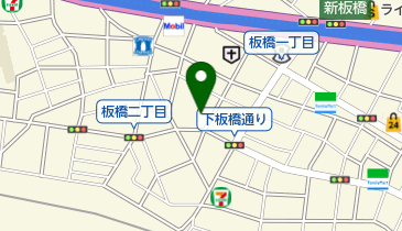 南板橋公園内集会所の地図画像