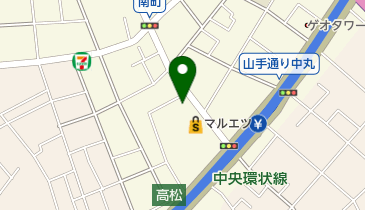 中丸児童遊園内集会所の地図画像