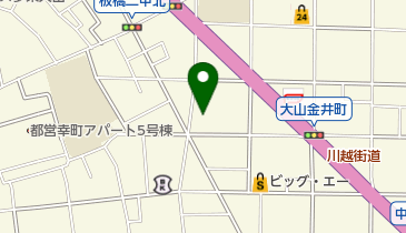 幸町集会所の地図画像