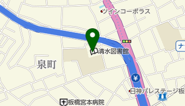 清水地域センターの地図画像