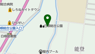白根総合公園の地図画像