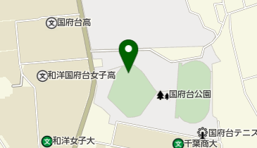 国府台公園の地図画像