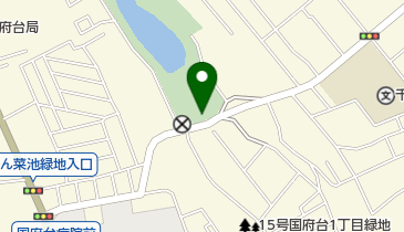 じゅん菜池緑地の地図画像