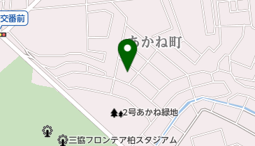 あかね第一公園の地図画像