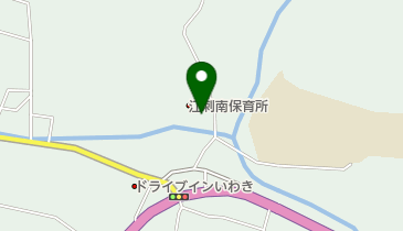 奥州市 江刺南保育所の地図画像