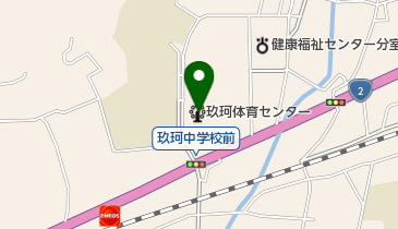 玖珂体育センターの地図画像