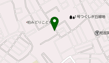 つくしが丘第七公園の地図画像