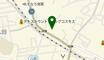 青葉岩田公園の地図画像