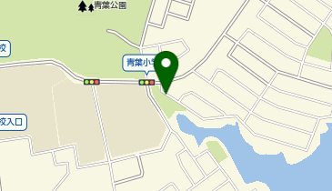 青葉小谷公園の地図画像