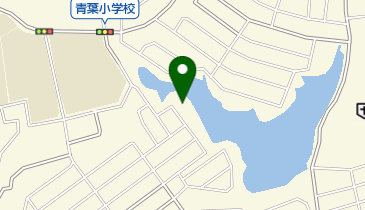 青葉台北公園の地図画像