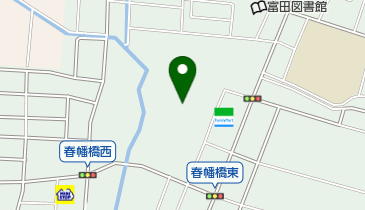 富田公園テニスコートの地図画像