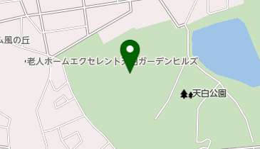 天白公園の地図画像