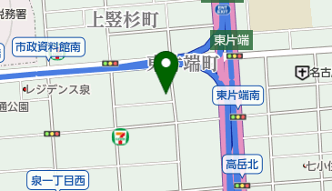 武平町くすの木児童遊園の地図画像