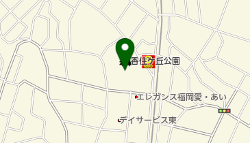 香住ヶ丘公園の地図画像