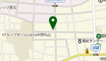 中野区療育センターアポロ園の地図画像