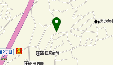 香椎13号公園の地図画像