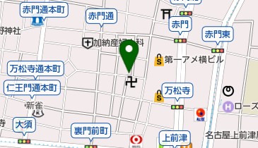 新天地通児童遊園の地図画像
