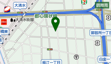 杉の子児童遊園の地図画像