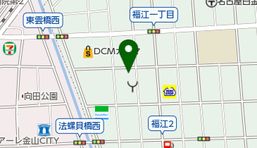 若葉児童遊園の地図画像