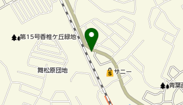 蔵谷公園の地図画像