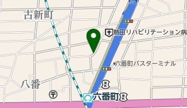 六番町児童遊園の地図画像