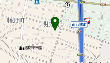 明野西児童遊園の地図画像