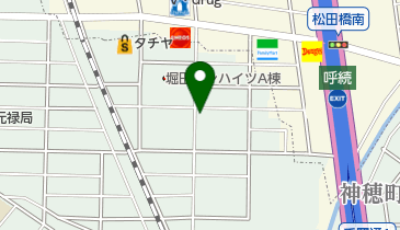 古伝馬南東部児童遊園の地図画像