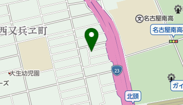 又一住宅児童遊園の地図画像