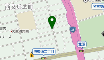 又兵エ住宅児童遊園の地図画像