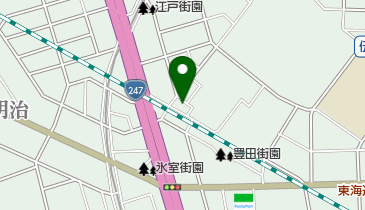 豊中児童遊園の地図画像