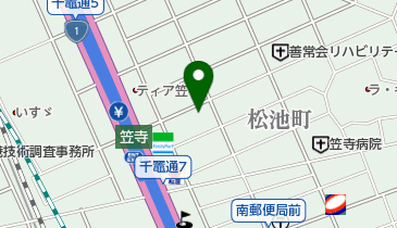 西松池児童遊園の地図画像