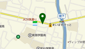 中野区東部福祉作業センターの地図画像